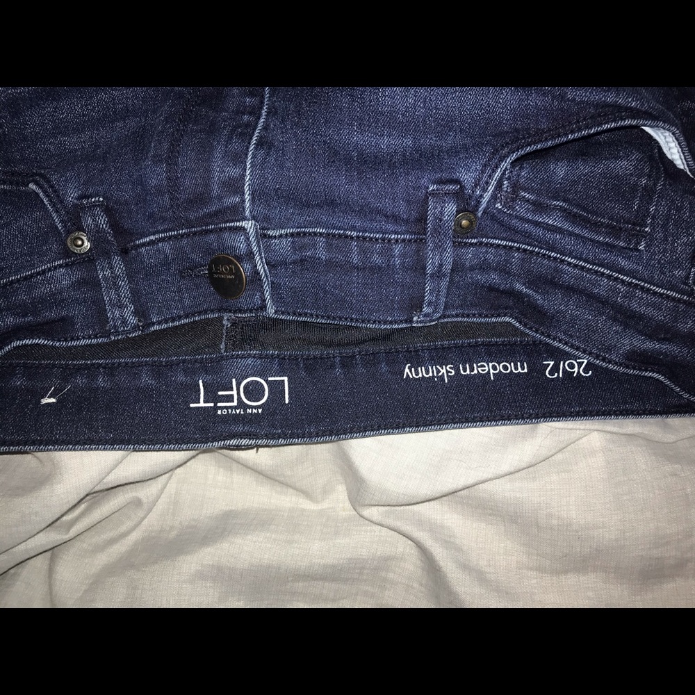 Women’s Loft Jeans NEVER WORN